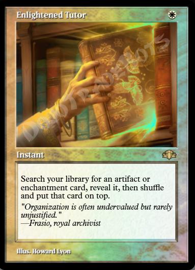 Enlightened Tutor (Retro Frame) FOIL