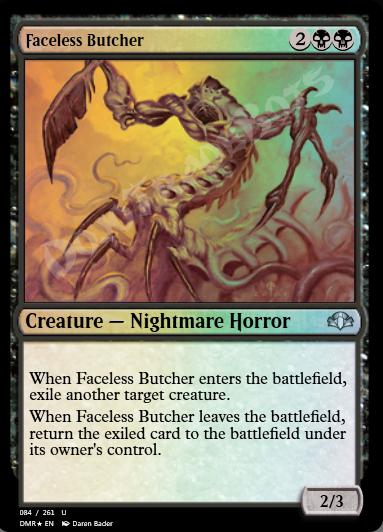 Faceless Butcher FOIL