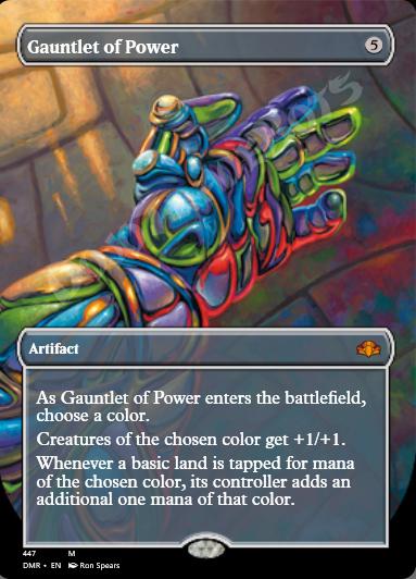 Gauntlet of Power (Borderless)