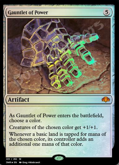 Gauntlet of Power FOIL