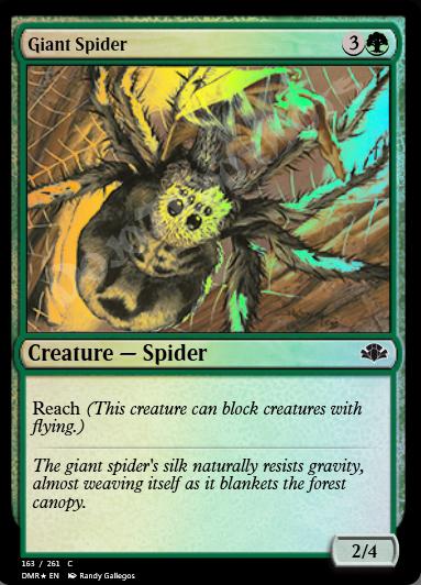 Giant Spider FOIL