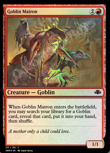 Goblin Matron FOIL