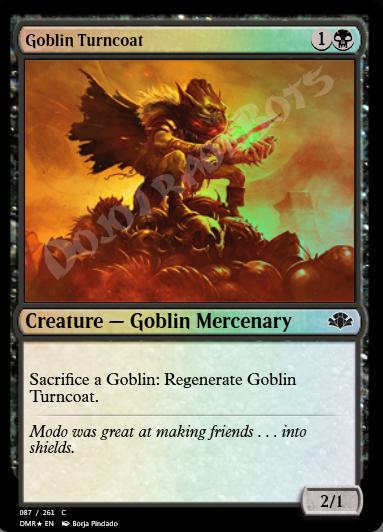 Goblin Turncoat FOIL