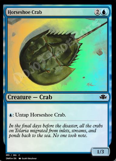 Horseshoe Crab FOIL