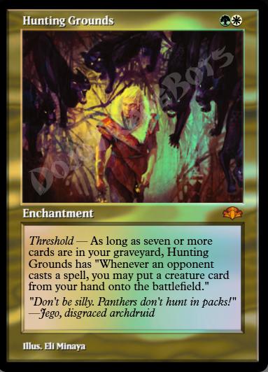 Hunting Grounds (Retro Frame) FOIL