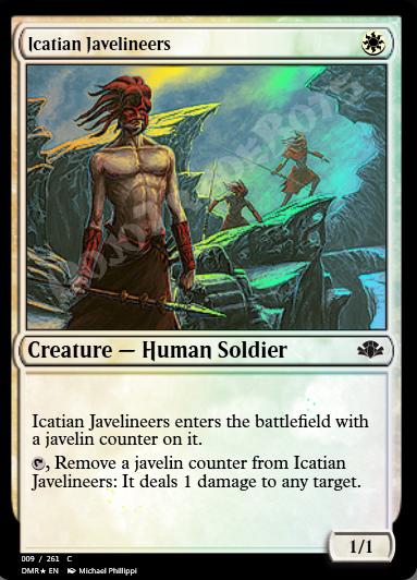 Icatian Javelineers FOIL