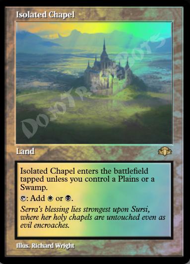 Isolated Chapel (Retro Frame) FOIL