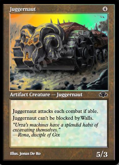 Juggernaut (Retro Frame) FOIL