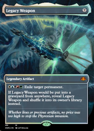 Legacy Weapon (Borderless) FOIL