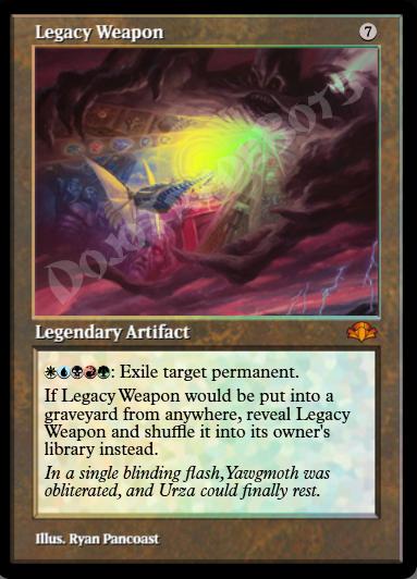 Legacy Weapon (Retro Frame) FOIL