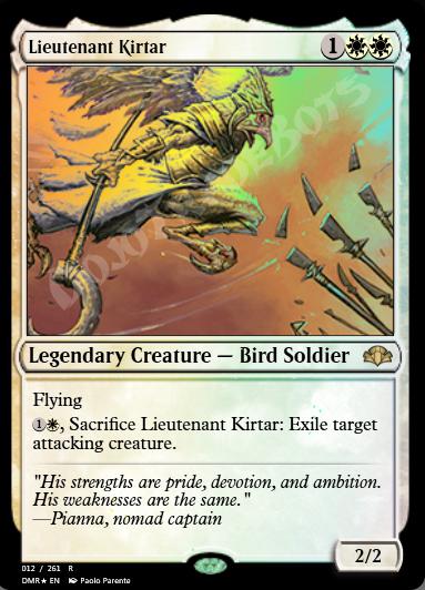 Lieutenant Kirtar FOIL