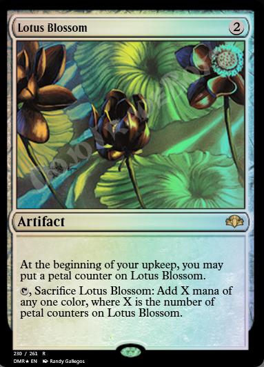 Lotus Blossom FOIL