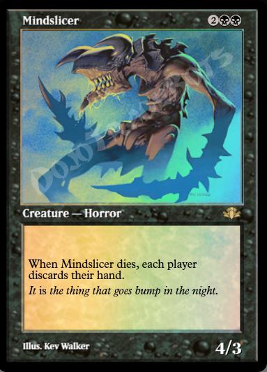 Mindslicer (Retro Frame) FOIL