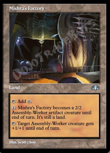 Mishra's Factory (Retro Frame)