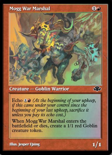 Mogg War Marshal (Retro Frame) FOIL