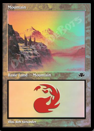 Mountain (#408) FOIL