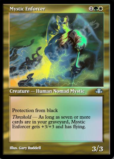 Mystic Enforcer (Retro Frame) FOIL