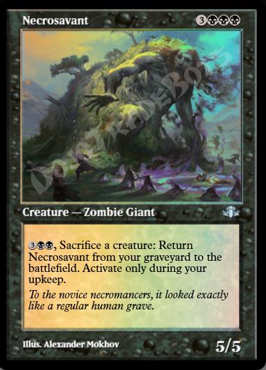 Necrosavant (Retro Frame) FOIL