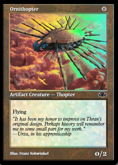 Ornithopter (Retro Frame) FOIL