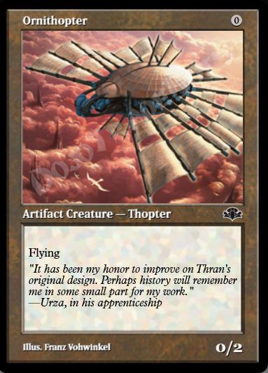 Ornithopter (Retro Frame)