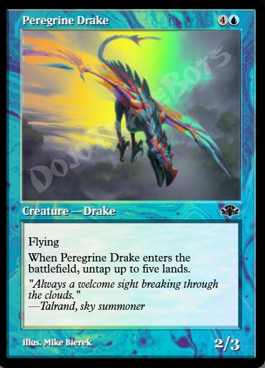 Peregrine Drake (Retro Frame) FOIL