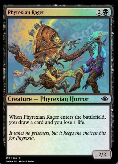 Phyrexian Rager FOIL