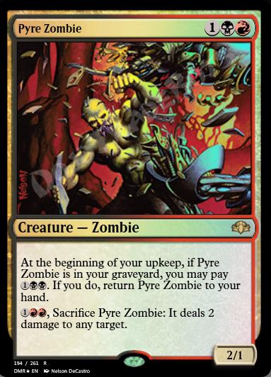 Pyre Zombie FOIL