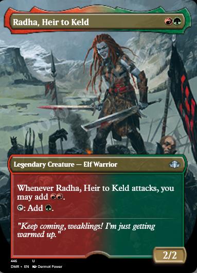 Radha, Heir to Keld (Borderless)