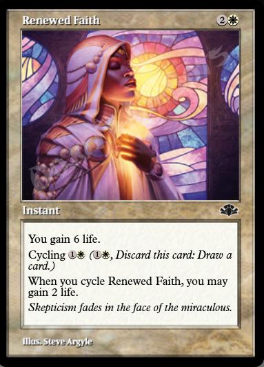 Renewed Faith (Retro Frame)