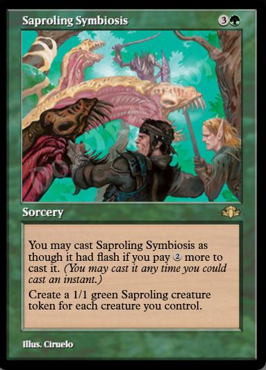 Saproling Symbiosis (Retro Frame)