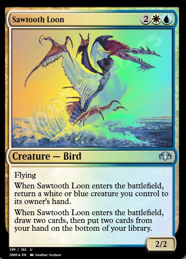 Sawtooth Loon FOIL