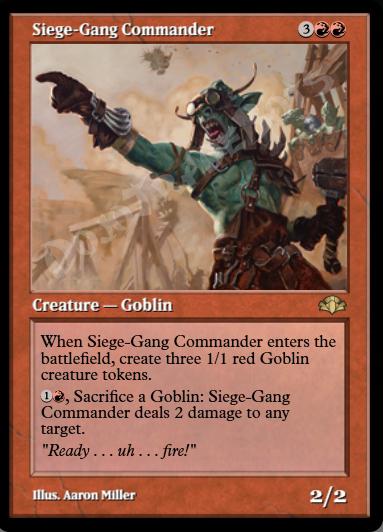 Siege-Gang Commander (Retro Frame)