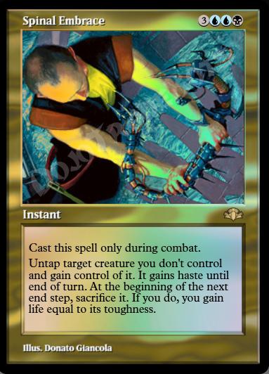 Spinal Embrace (Retro Frame) FOIL