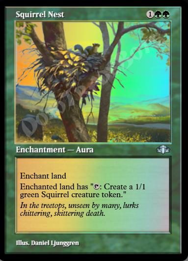 Squirrel Nest (Retro Frame) FOIL