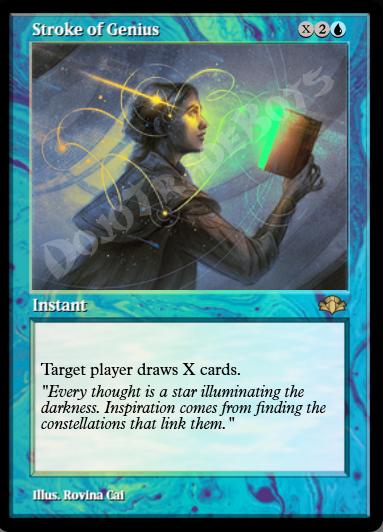 Stroke of Genius (Retro Frame) FOIL