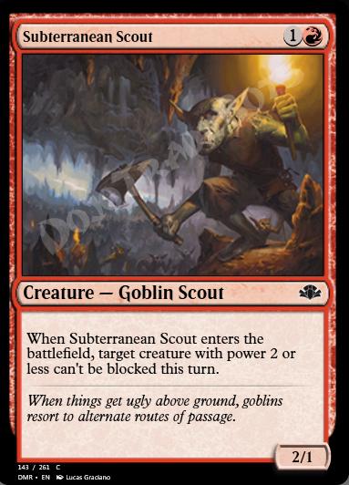 Subterranean Scout