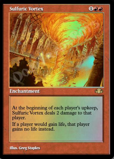 Sulfuric Vortex (Retro Frame) FOIL