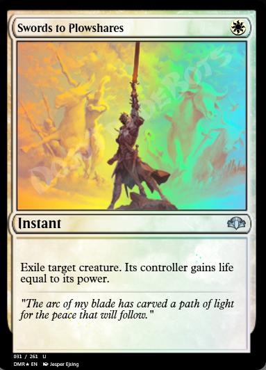 Swords to Plowshares FOIL