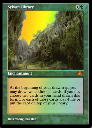 Sylvan Library (Retro Frame) FOIL