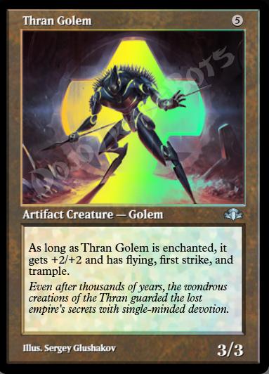 Thran Golem (Retro Frame) FOIL