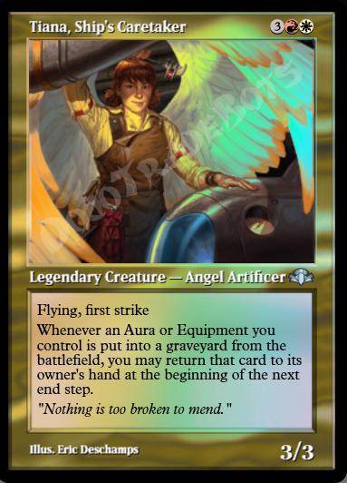 Tiana, Ship's Caretaker (Retro Frame) FOIL