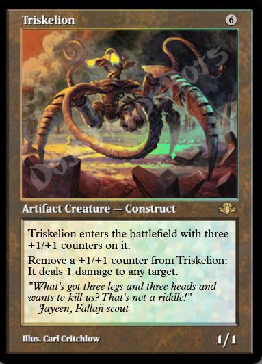 Triskelion (Retro Frame) FOIL