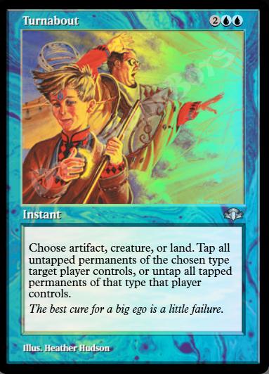 Turnabout (Retro Frame) FOIL