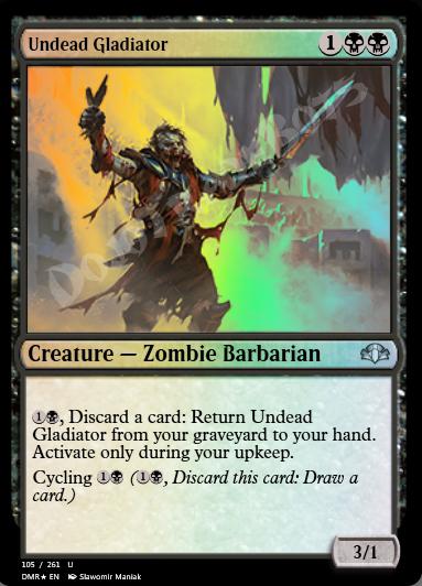 Undead Gladiator FOIL