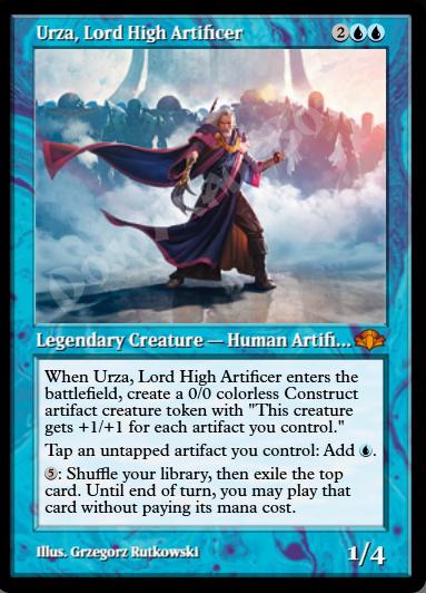 Urza, Lord High Artificer (Retro Frame)