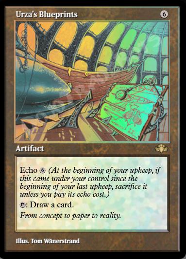 Urza's Blueprints (Retro Frame) FOIL