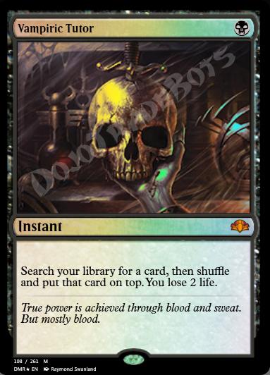 Vampiric Tutor FOIL