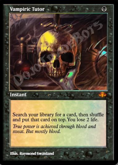 Vampiric Tutor (Retro Frame) FOIL