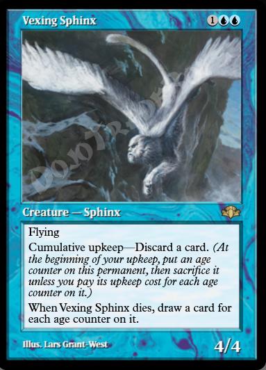 Vexing Sphinx (Retro Frame)