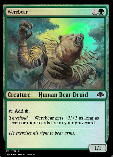 Werebear FOIL